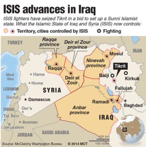 Islamic State-map